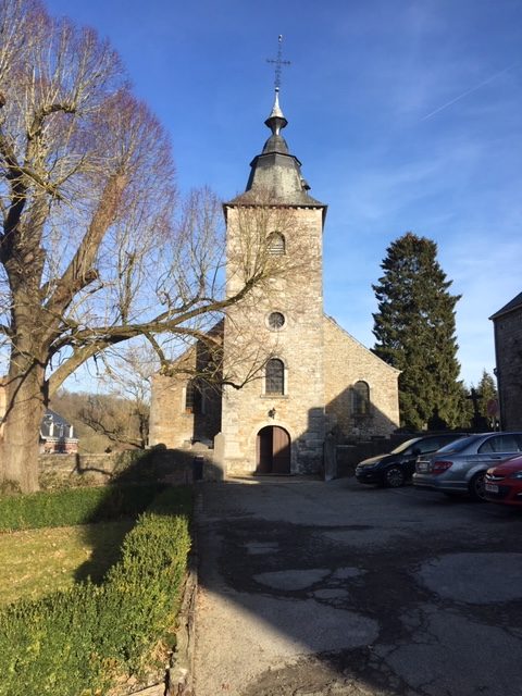 l'église Saint Martin à Crupet