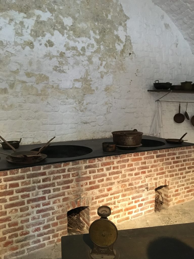 de keuken van de citadel van Dinant