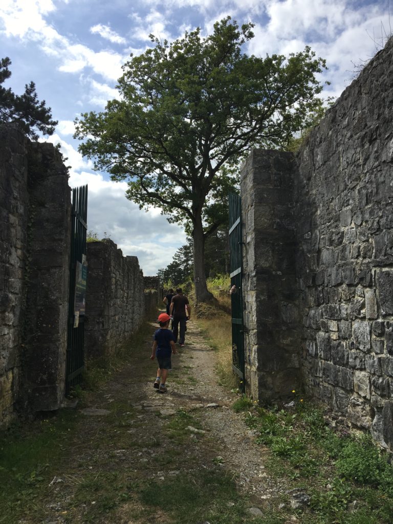 l'entrée à la réserve naturelle